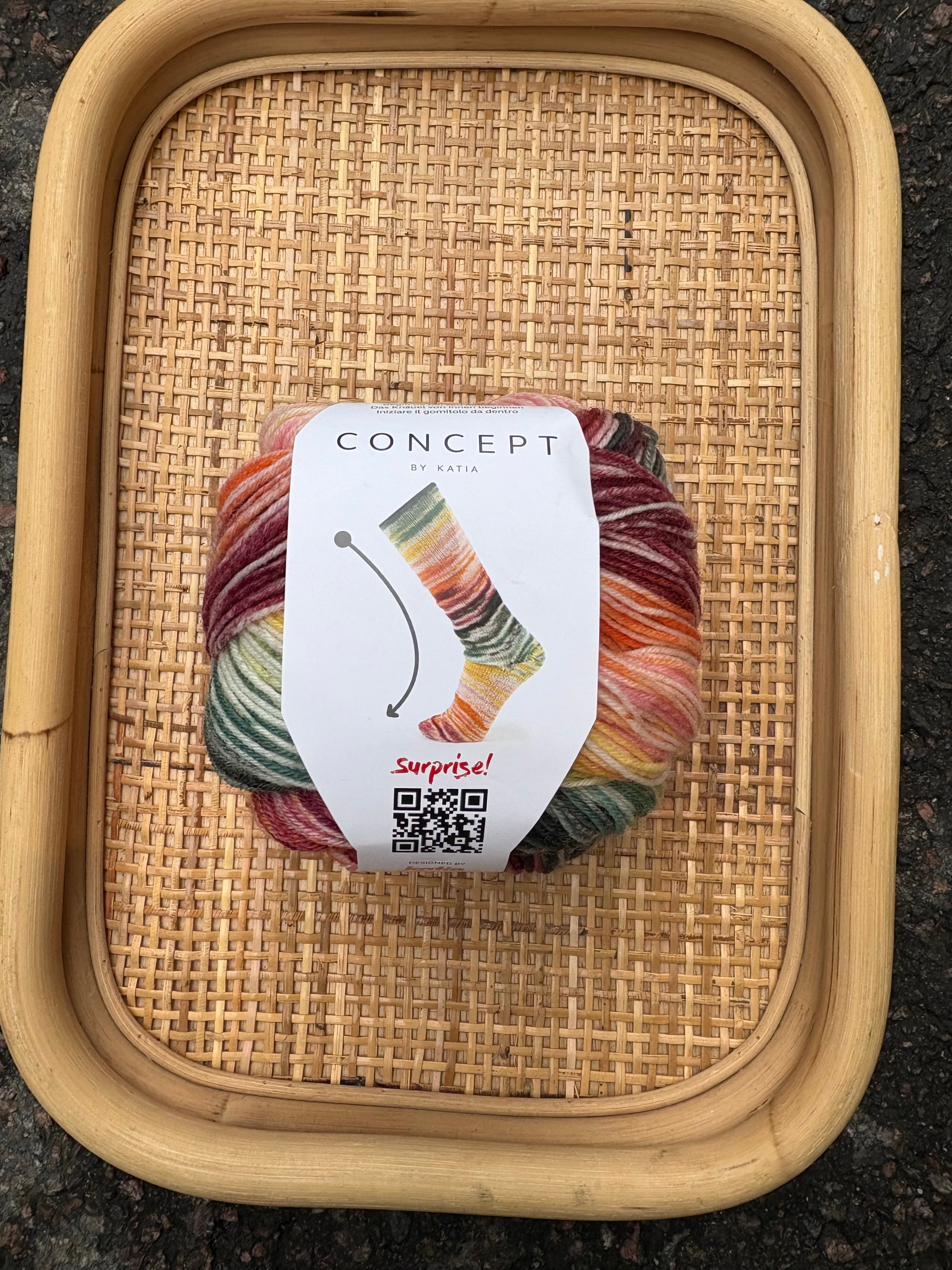 Katia Crasy Symmetric Socks & More