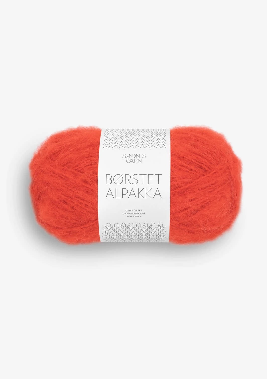 Sandnes Garn Borstet Alpakka, 3819 SPICY ORANGE